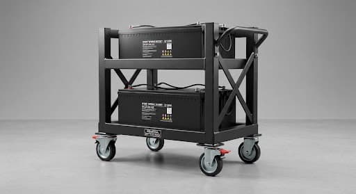 Battery trolley